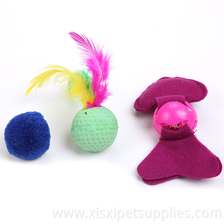 New Pattern Funny Catnip Toys Pet Toy Gift Set Pack Cat Toys 30pcs
